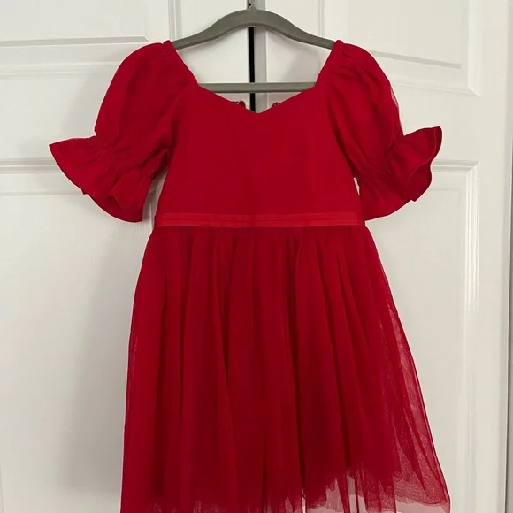 Matching Red Dresses Set - Picture 7 of 10